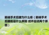 腸鏡手術(shù)后腰為什么疼（腸鏡手術(shù)后腰疼是什么原因 或許是這兩個(gè)原因）