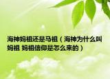 海神媽祖還是馬祖（海神為什么叫媽祖 媽祖信仰是怎么來(lái)的）
