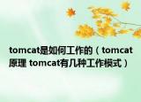 tomcat是如何工作的（tomcat原理 tomcat有幾種工作模式）