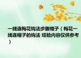 一線連梅花鉤法步驟帽子（梅花一線連帽子的鉤法 經(jīng)驗內(nèi)容僅供參考）