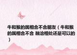 牛和猴的屬相合不合朋友（牛和猴的屬相合不合 融洽相處還是可以的）