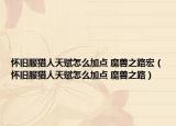 懷舊服獵人天賦怎么加點(diǎn) 魔獸之路宏（懷舊服獵人天賦怎么加點(diǎn) 魔獸之路）