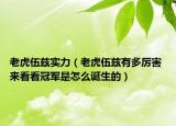 老虎伍茲實力（老虎伍茲有多厲害 來看看冠軍是怎么誕生的）