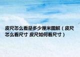 皮尺怎么看是多少厘米圖解（皮尺怎么看尺寸 皮尺如何看尺寸）