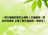 一型生殖皰疹是怎么得的（生殖皰疹一型癥狀有哪些 正確了解生殖皰疹一型癥狀）