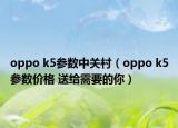 oppo k5參數(shù)中關(guān)村（oppo k5參數(shù)價格 送給需要的你）