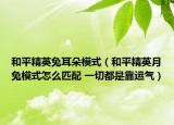 和平精英兔耳朵模式（和平精英月兔模式怎么匹配 一切都是靠運(yùn)氣）