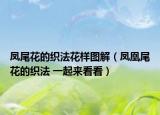 鳳尾花的織法花樣圖解（鳳凰尾花的織法 一起來(lái)看看）