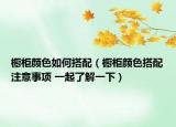 櫥柜顏色如何搭配（櫥柜顏色搭配注意事項 一起了解一下）