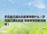 夢(mèng)見(jiàn)自己滿頭白發(fā)意味著什么（夢(mèng)見(jiàn)自己滿頭白發(fā) 專家來(lái)幫你解答困惑）