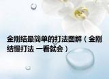 金剛結(jié)最簡單的打法圖解（金剛結(jié)慢打法 一看就會）