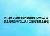 適馬18-250鏡頭是全畫(huà)幅嗎（適馬1750是全幅鏡頭嗎可以劃分全畫(huà)幅和非全畫(huà)幅）