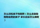 怎么訓練孩子向前爬（怎么去鼓勵剛剛會爬的孩子 家長應該怎么做呢）