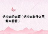 結(jié)構(gòu)光的光源（結(jié)構(gòu)光有什么用 一起來看看）