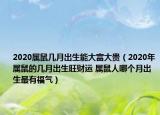 2020屬鼠幾月出生能大富大貴（2020年屬鼠的幾月出生旺財運 屬鼠人哪個月出生最有福氣）