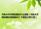 烏魯木齊市領(lǐng)結(jié)婚證什么流程（烏魯木齊領(lǐng)結(jié)婚證流程要多久 下面給大家介紹）