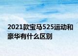 2021款寶馬525運動和豪華有什么區(qū)別