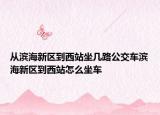 從濱海新區(qū)到西站坐幾路公交車濱海新區(qū)到西站怎么坐車