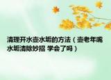 清理開水壺水垢的方法（壺老年嘴水垢清除妙招 學會了嗎）