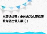 電蒸鍋燉蛋（電燉盅怎么蒸雞蛋 教你做出懶人菜式）