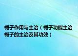 梔子作用與主治（梔子功能主治 梔子的主治及其功效）