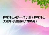 神龍斗士另外一個小渡（神龍斗士大結(jié)局 小渡回到了龍神湖）