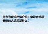 因?yàn)橛衅孥E劇情介紹（奇跡大結(jié)局 奇跡的大結(jié)局是什么）