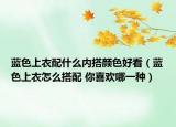 藍色上衣配什么內(nèi)搭顏色好看（藍色上衣怎么搭配 你喜歡哪一種）