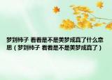 夢到柿子 看看是不是美夢成真了什么意思（夢到柿子 看看是不是美夢成真了）