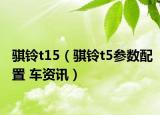 騏鈴t15（騏鈴t5參數(shù)配置 車資訊）