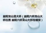 益陽(yáng)龍山港大橋（益陽(yáng)六橋龍山大橋位置 益陽(yáng)六橋龍山大橋在哪里）