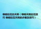咖啡拉花白天鵝（咖啡天鵝拉花技巧 咖啡拉花天鵝的步驟及技巧）