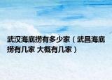 武漢海底撈有多少家（武昌海底撈有幾家 大概有幾家）
