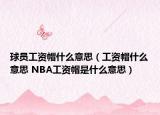 球員工資帽什么意思（工資帽什么意思 NBA工資帽是什么意思）