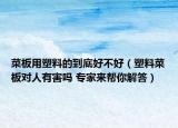 菜板用塑料的到底好不好（塑料菜板對(duì)人有害嗎 專家來幫你解答）