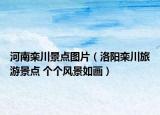 河南欒川景點(diǎn)圖片（洛陽(yáng)欒川旅游景點(diǎn) 個(gè)個(gè)風(fēng)景如畫(huà)）