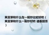 黃豆芽和什么在一起炒比較好吃（黃豆芽和什么一起炒好吃 請(qǐng)看回答）