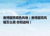 賽博朋克調(diào)色風(fēng)格（賽博朋克風(fēng)格怎么調(diào) 你知道嗎）