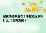 耐克項(xiàng)鏈款衛(wèi)衣（半拉鏈衛(wèi)衣叫什么 以耐克為例）