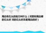 海邊有石頭的地方叫什么（河里和海邊哪的石頭好 河的石頭好還是海邊的好）