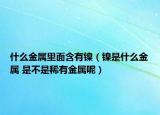 什么金屬里面含有鎳（鎳是什么金屬 是不是稀有金屬呢）