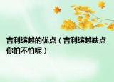 吉利繽越的優(yōu)點(diǎn)（吉利繽越缺點(diǎn) 你怕不怕呢）