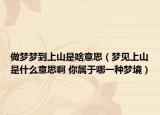 做夢(mèng)夢(mèng)到上山是啥意思（夢(mèng)見(jiàn)上山是什么意思啊 你屬于哪一種夢(mèng)境）