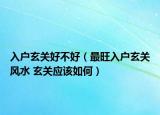 入戶玄關好不好（最旺入戶玄關風水 玄關應該如何）