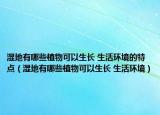 濕地有哪些植物可以生長(zhǎng) 生活環(huán)境的特點(diǎn)（濕地有哪些植物可以生長(zhǎng) 生活環(huán)境）