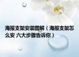 海報支架安裝圖解（海報支架怎么安 六大步驟告訴你）