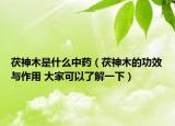 茯神木是什么中藥（茯神木的功效與作用 大家可以了解一下）