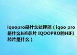 iqoopro是什么處理器（iqoo pro是什么hifi芯片 IQOOPRO的HIFI芯片是什么）