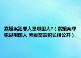 素媛案犯罪人是哪里人?（素媛案罪犯是哪國人 素媛案罪犯長相公開）