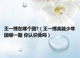 王一博在哪個(gè)團(tuán)?（王一博高能少年團(tuán)哪一期 你認(rèn)識(shí)他嗎）